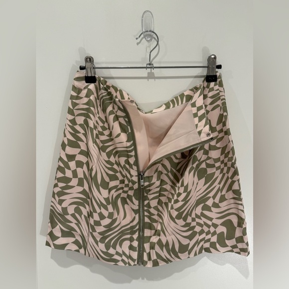 For Love And Lemons Nomi Green Pink Set 2 Pc Size S - Picture 4 of 10